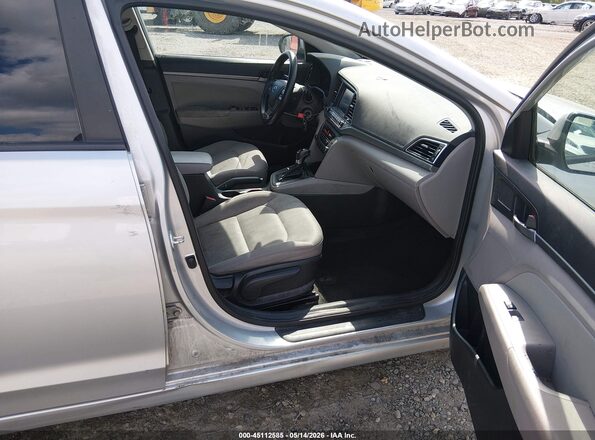 5NPD84LF9JH307673 2018 HYUNDAI ELANTRA White Front interior view