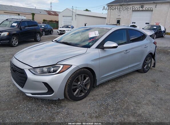 5NPD84LF9JH307673 2018 HYUNDAI ELANTRA White Front left