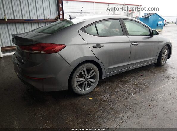 5NPD84LF9JH315241 2018 HYUNDAI ELANTRA Gray Tył prawy