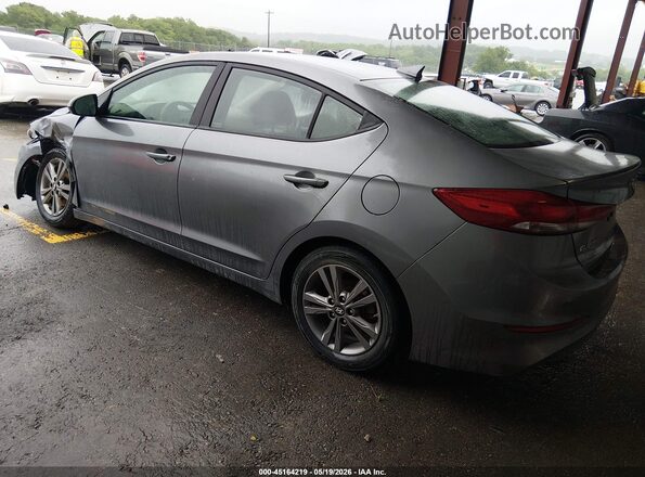 5NPD84LF9JH315241 2018 HYUNDAI ELANTRA Gray Tył lewy