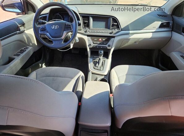 5NPD84LF9JH337837 2018 HYUNDAI ELANTRA Silver 