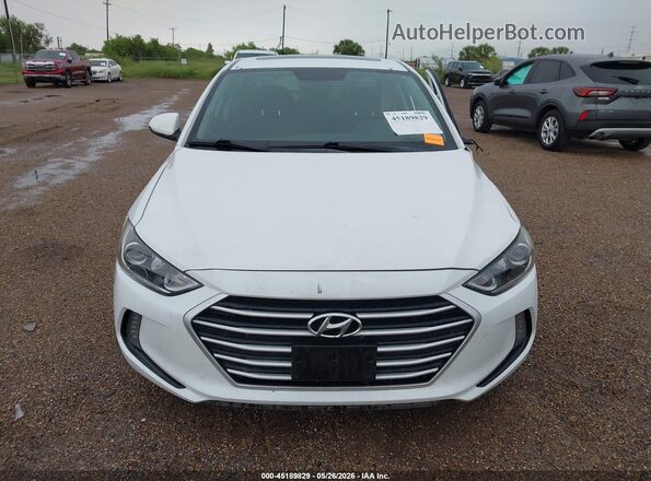 5NPD84LF9JH365170 2018 HYUNDAI ELANTRA White 