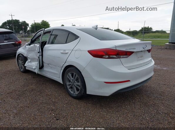 5NPD84LF9JH365170 2018 HYUNDAI ELANTRA White 
