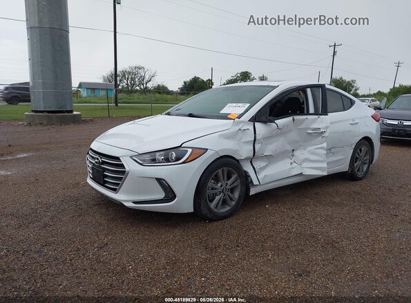5NPD84LF9JH365170 2018 HYUNDAI ELANTRA White 