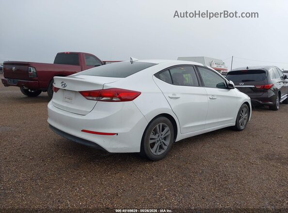 5NPD84LF9JH365170 2018 HYUNDAI ELANTRA White 