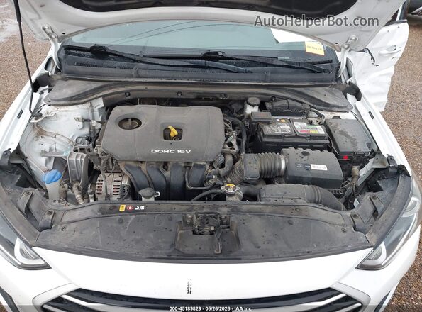 5NPD84LF9JH365170 2018 HYUNDAI ELANTRA White 