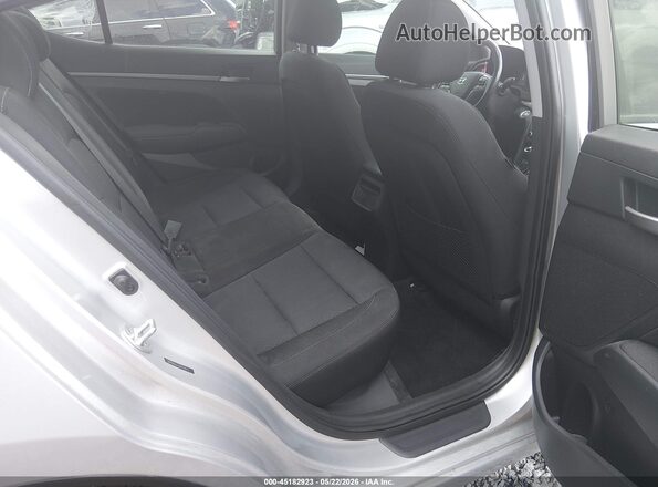 5NPD84LF9JH370613 2018 HYUNDAI ELANTRA Silver Vista de la etiqueta del VIN