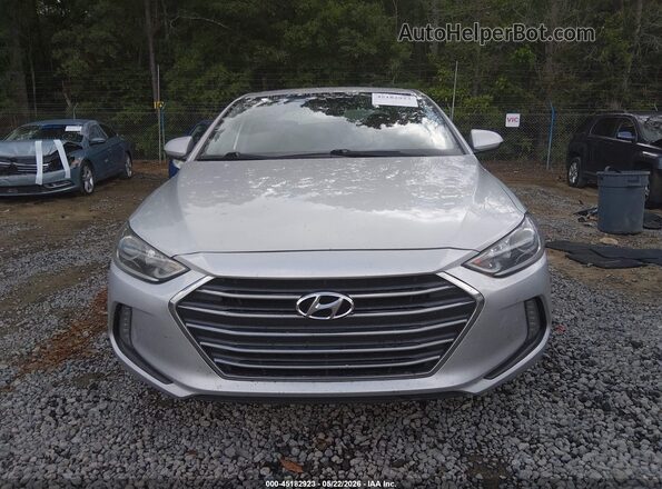5NPD84LF9JH370613 2018 HYUNDAI ELANTRA Silver Vista del cuadro de instrumentos