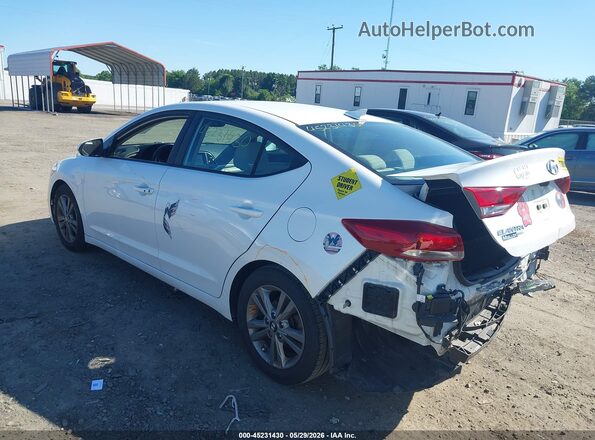 5NPD84LF9JH375746 2018 HYUNDAI ELANTRA White 