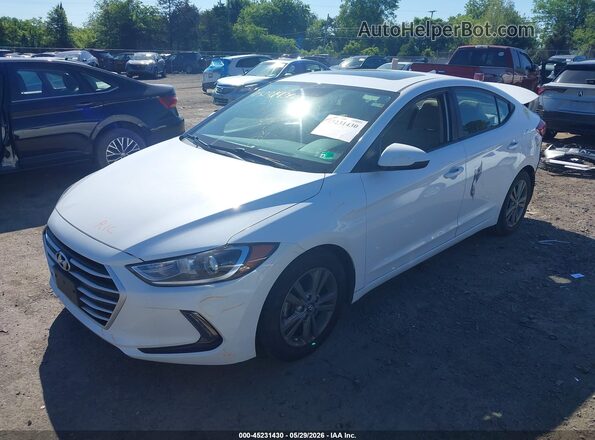 5NPD84LF9JH375746 2018 HYUNDAI ELANTRA White 