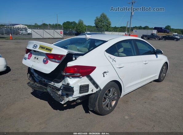 5NPD84LF9JH375746 2018 HYUNDAI ELANTRA White 