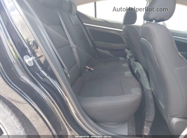 5NPD84LF9KH486718 2019 HYUNDAI ELANTRA Black VIN კოდის სტიკერის ხედი