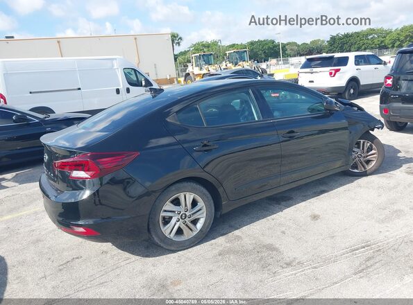 5NPD84LF9KH486718 2019 HYUNDAI ELANTRA Black უკანა მარჯვენა