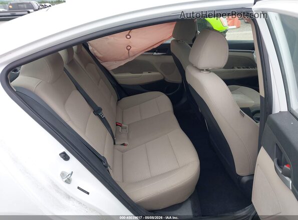 5NPD84LF9LH537815 2020 HYUNDAI ELANTRA White VIN sticker view