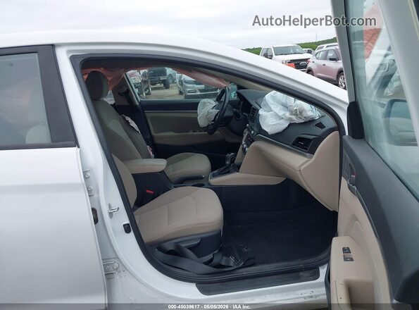 5NPD84LF9LH537815 2020 HYUNDAI ELANTRA White Front interior view
