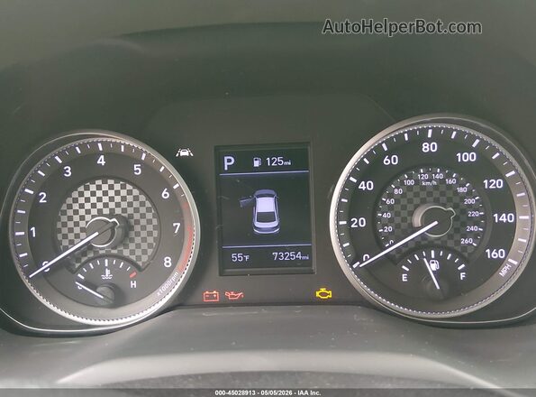 5NPD84LF9LH549494 2020 HYUNDAI ELANTRA Blue უკანა სავარძლების ხედი