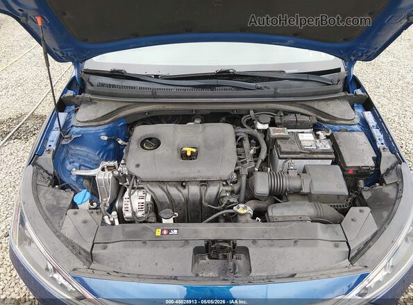 5NPD84LF9LH549494 2020 HYUNDAI ELANTRA Blue უკანა ხედი
