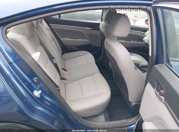 5NPD84LF9LH550676 2020 HYUNDAI ELANTRA Blue VIN კოდის სტიკერის ხედი