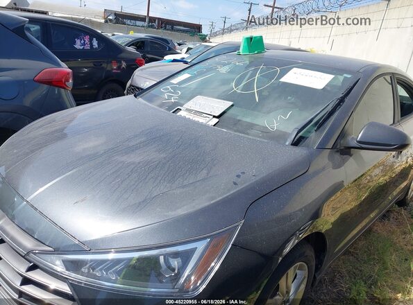 5NPD84LF9LH569521 2020 HYUNDAI ELANTRA Gray 