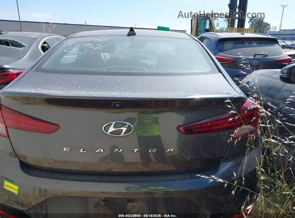 5NPD84LF9LH569521 2020 HYUNDAI ELANTRA Gray 
