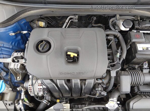 5NPD84LF9LH571463 2020 HYUNDAI ELANTRA Blue Հետևի տեսք