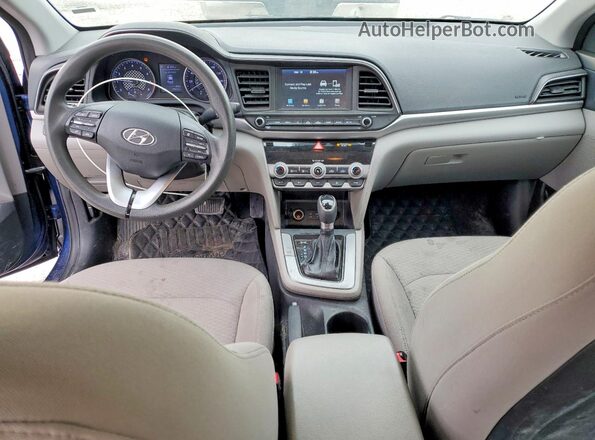 5NPD84LF9LH573651 2020 HYUNDAI ELANTRA Blue 