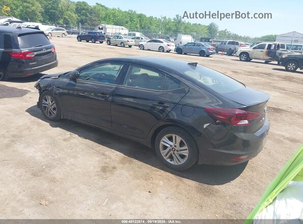 5NPD84LF9LH624503 2020 HYUNDAI ELANTRA Black Trasero izquierdo