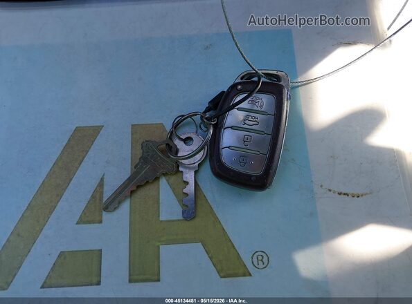 5NPD84LFXHH092279 2017 HYUNDAI ELANTRA Blue წინა პანელის ხედი