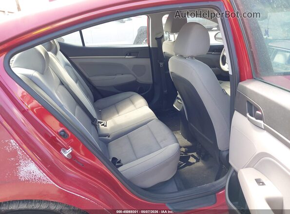 5NPD84LFXJH258578 2018 HYUNDAI ELANTRA Red VIN sticker view