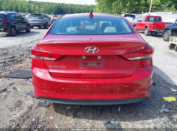 5NPD84LFXJH258578 2018 HYUNDAI ELANTRA Red 