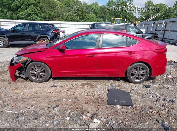 5NPD84LFXJH258578 2018 HYUNDAI ELANTRA Red 360 interior view