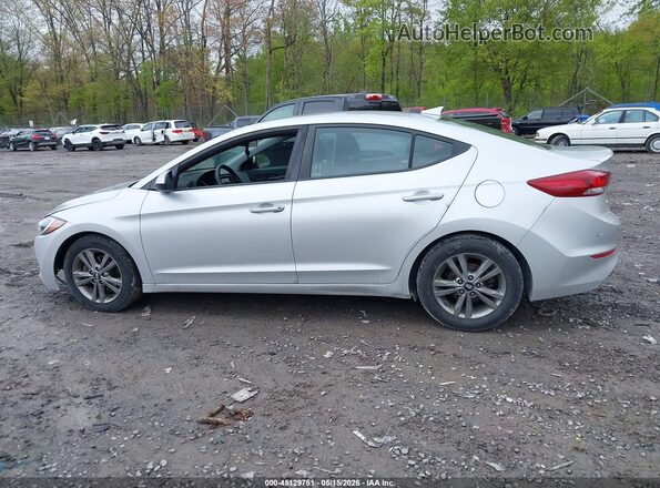 5NPD84LFXJH281990 2018 HYUNDAI ELANTRA Silver სალონის 360-გრადუსიანი ხედი
