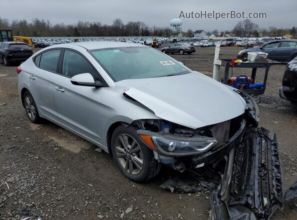 5NPD84LFXJH343968 2018 HYUNDAI ELANTRA Silver 