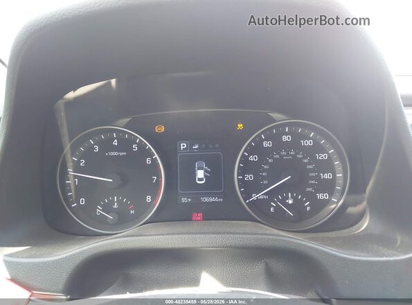 5NPD84LFXJH347731 2018 HYUNDAI ELANTRA Красный Вид задних сидений