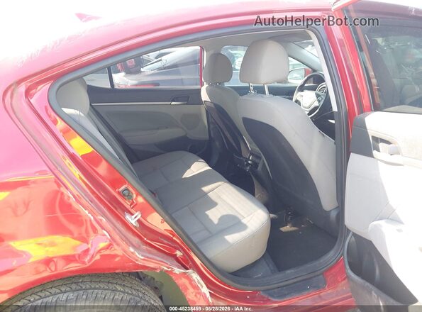 5NPD84LFXJH347731 2018 HYUNDAI ELANTRA Красный Вид наклейки с VIN-кодом