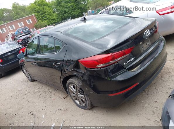 5NPD84LFXJH379708 2018 HYUNDAI ELANTRA Black 
