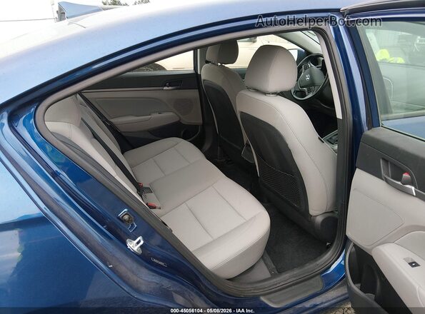 5NPD84LFXJH393141 2018 HYUNDAI ELANTRA Blue Вид наклейки з VIN-кодом