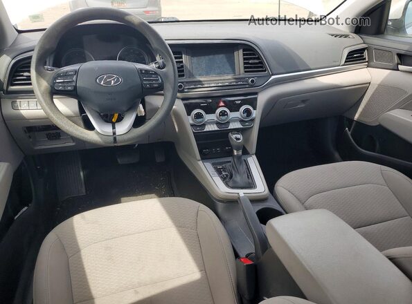 5NPD84LFXKH449872 2019 HYUNDAI ELANTRA Silver 