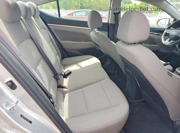 5NPD84LFXKH449872 2019 HYUNDAI ELANTRA Silver 