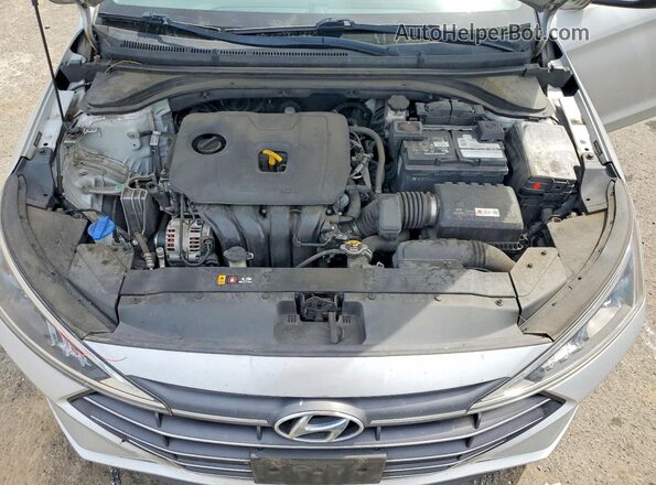 5NPD84LFXKH449872 2019 HYUNDAI ELANTRA Silver 