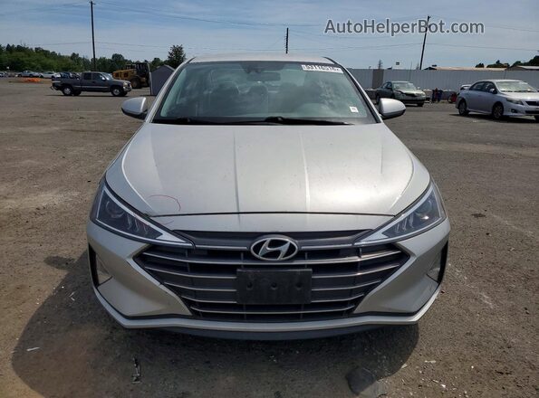 5NPD84LFXKH449872 2019 HYUNDAI ELANTRA Silver 
