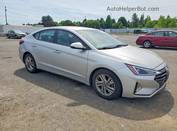 5NPD84LFXKH449872 2019 HYUNDAI ELANTRA Silver 