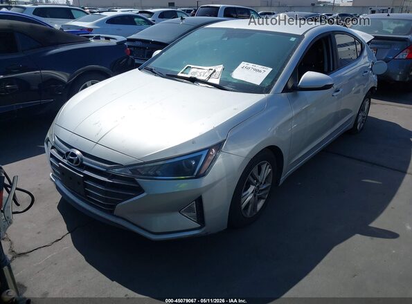 5NPD84LFXLH538195 2020 HYUNDAI ELANTRA Silver 
