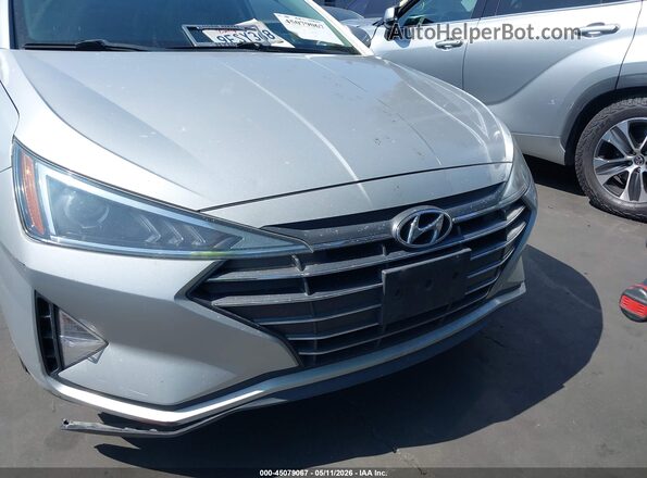 5NPD84LFXLH538195 2020 HYUNDAI ELANTRA Silver 