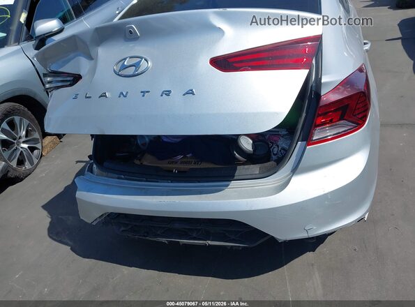 5NPD84LFXLH538195 2020 HYUNDAI ELANTRA Silver 
