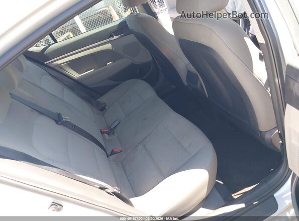 5NPD84LFXLH539525 2020 HYUNDAI ELANTRA Silver VIN კოდის სტიკერის ხედი