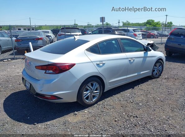 5NPD84LFXLH539525 2020 HYUNDAI ELANTRA Silver უკანა მარჯვენა