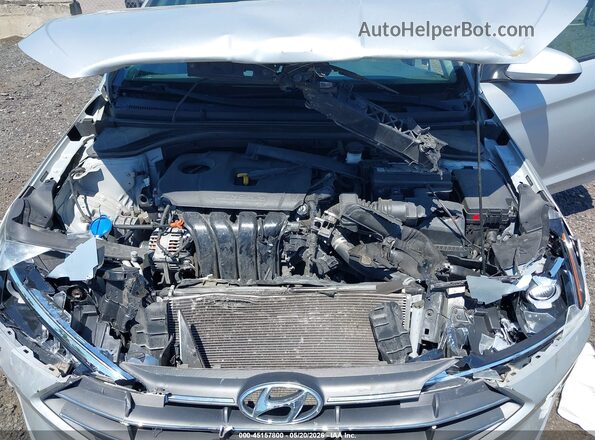 5NPD84LFXLH539525 2020 HYUNDAI ELANTRA Silver უკანა ხედი