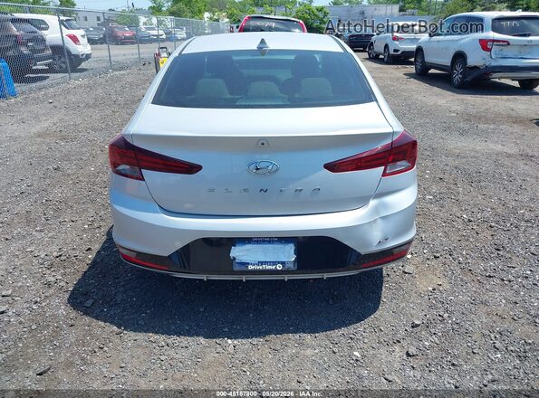 5NPD84LFXLH539525 2020 HYUNDAI ELANTRA Silver 