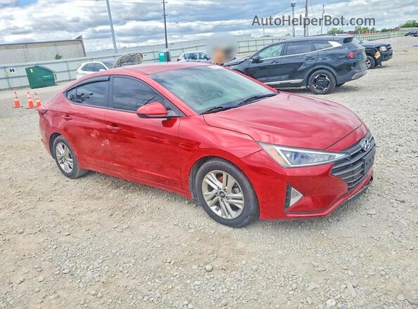 5NPD84LFXLH541470 2020 HYUNDAI ELANTRA Red 